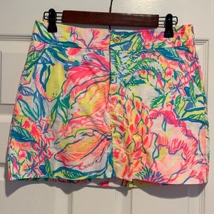 Lilly Pulitzer mini skirt size 2.
